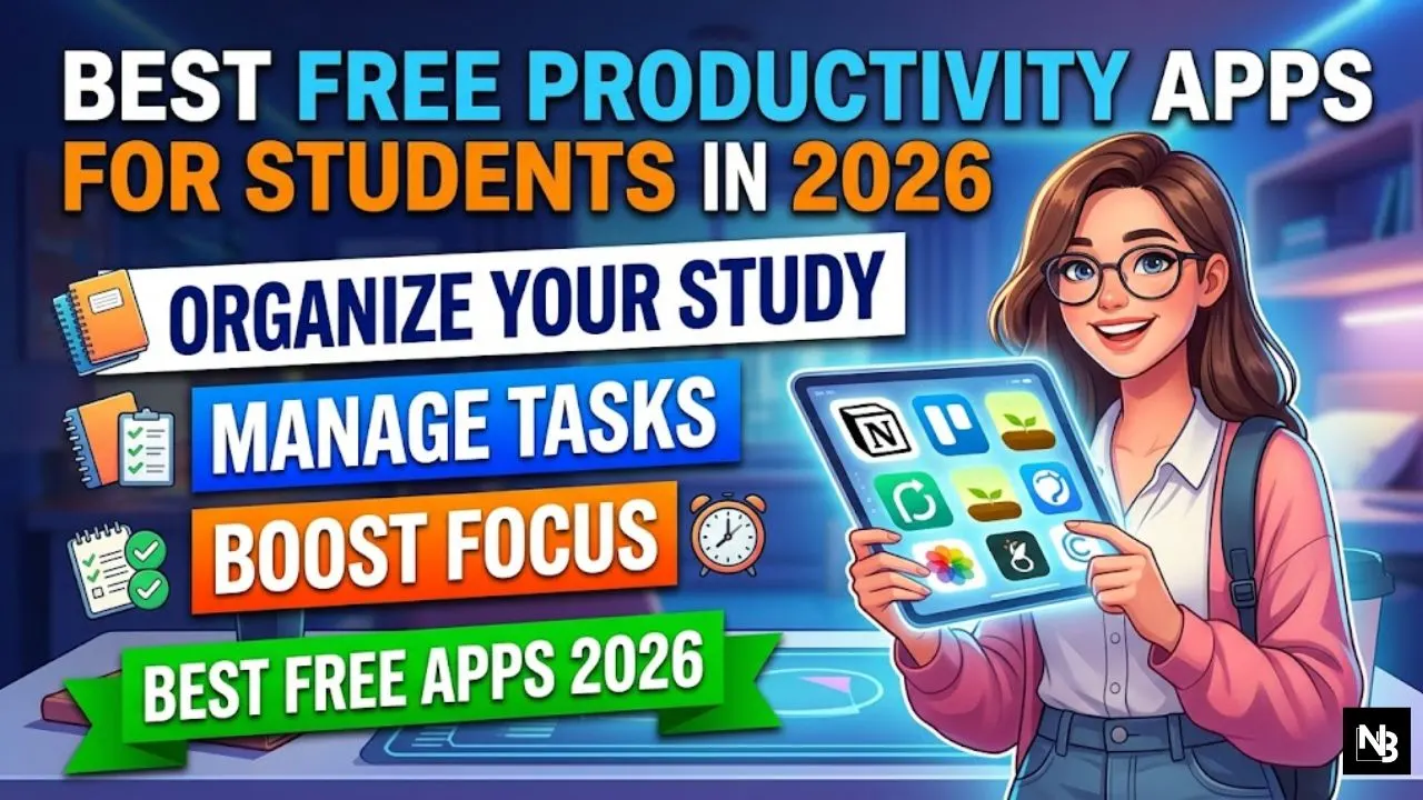 Best Free Productivity Apps for Students in 2026: Organize Your Study, Tasks, and Focus