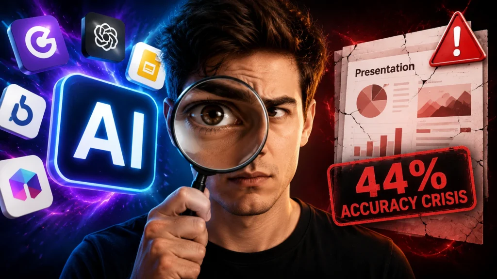 The AI Illusion: Testing 2026’s Best AI Presentation Makers Uncovers a 44% Accuracy Crisis