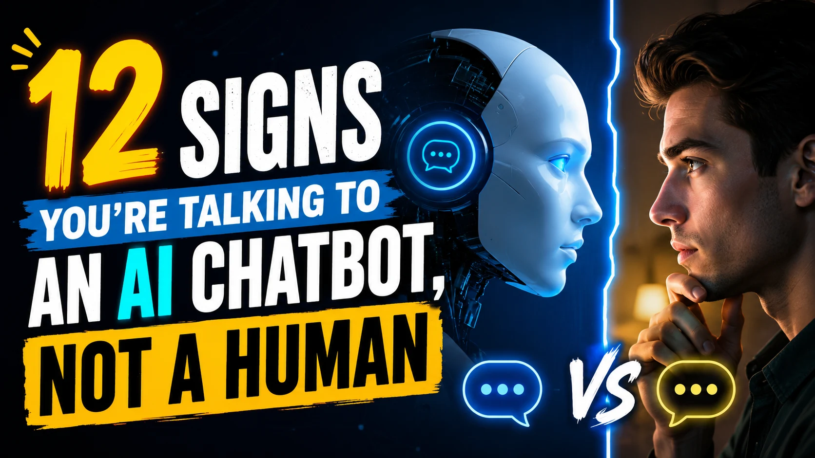"12 Signs You're Talking to an AI Chatbot, Not a Human"