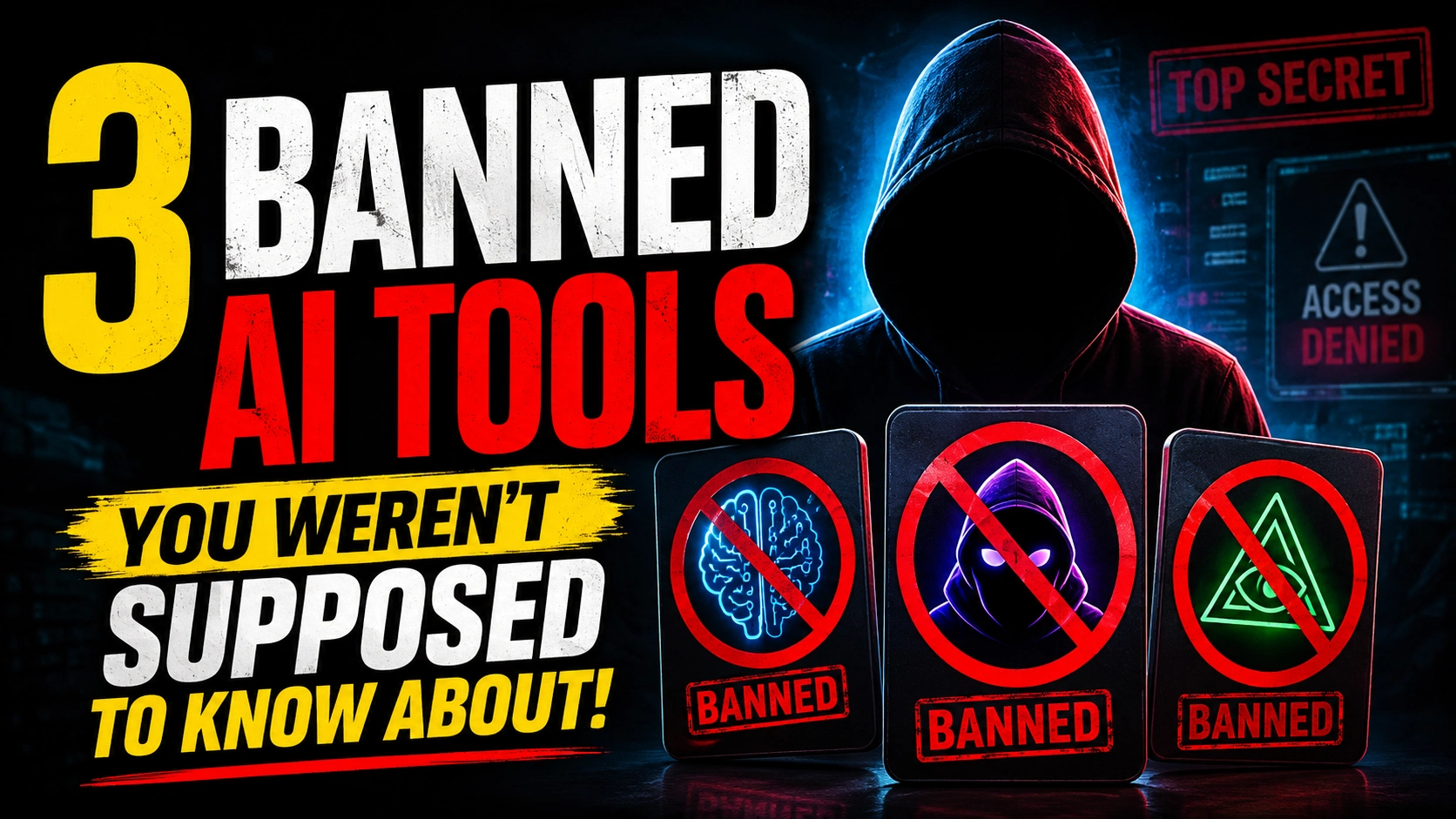 3 Banned AI Tools You Weren't Supposed to Know About