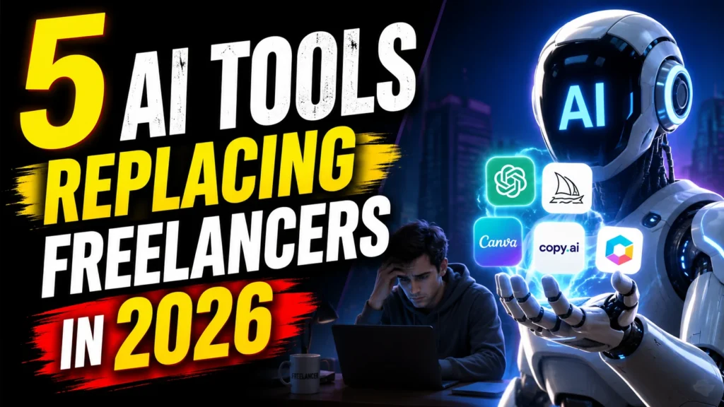 "5 AI Tools Replacing Freelancers in 2026"