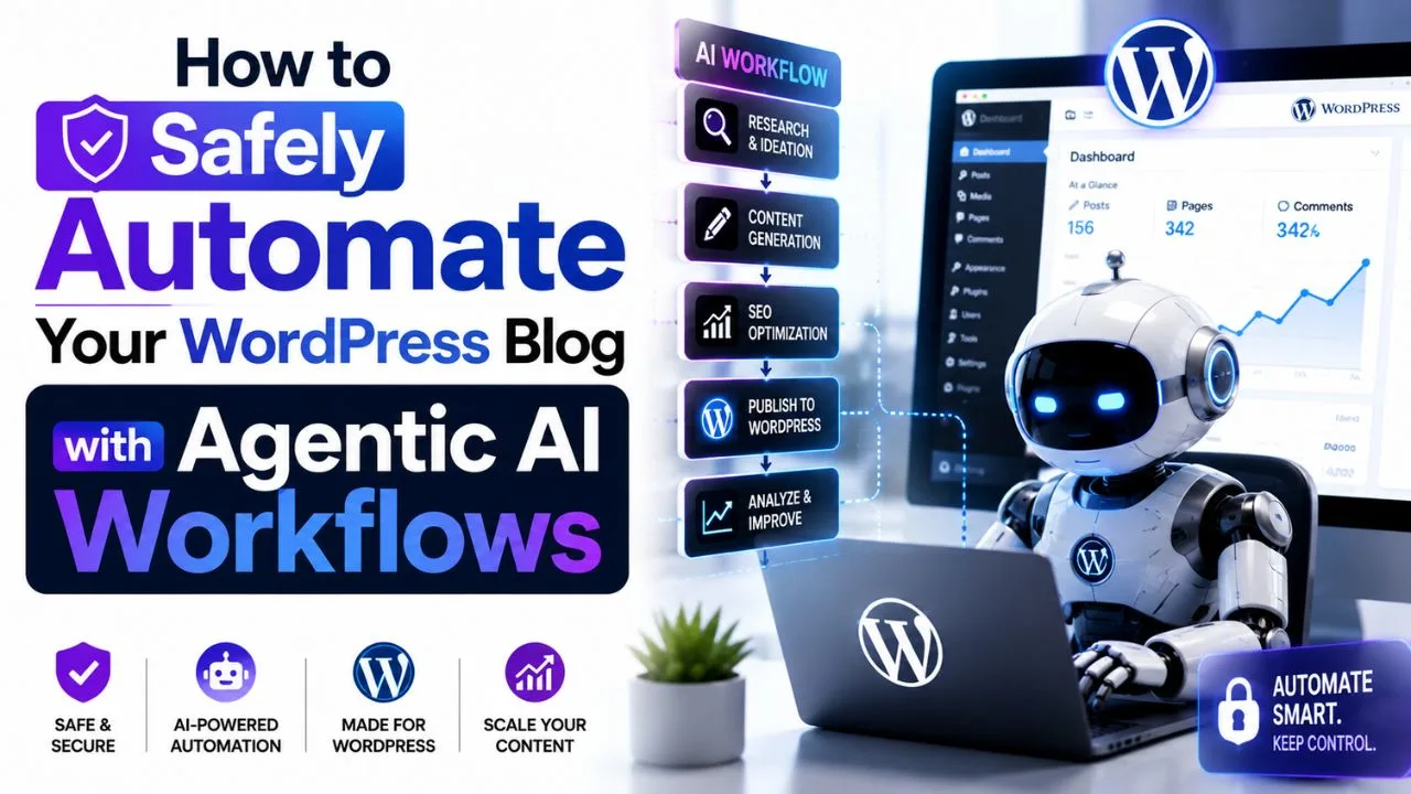 How to Safely Automate Your WordPress Blog with Agentic AI Workflows