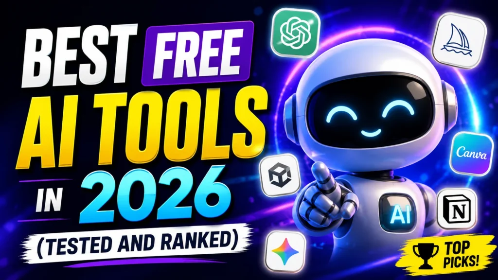 "Best Free AI Tools in 2026 (Tested and Ranked)"