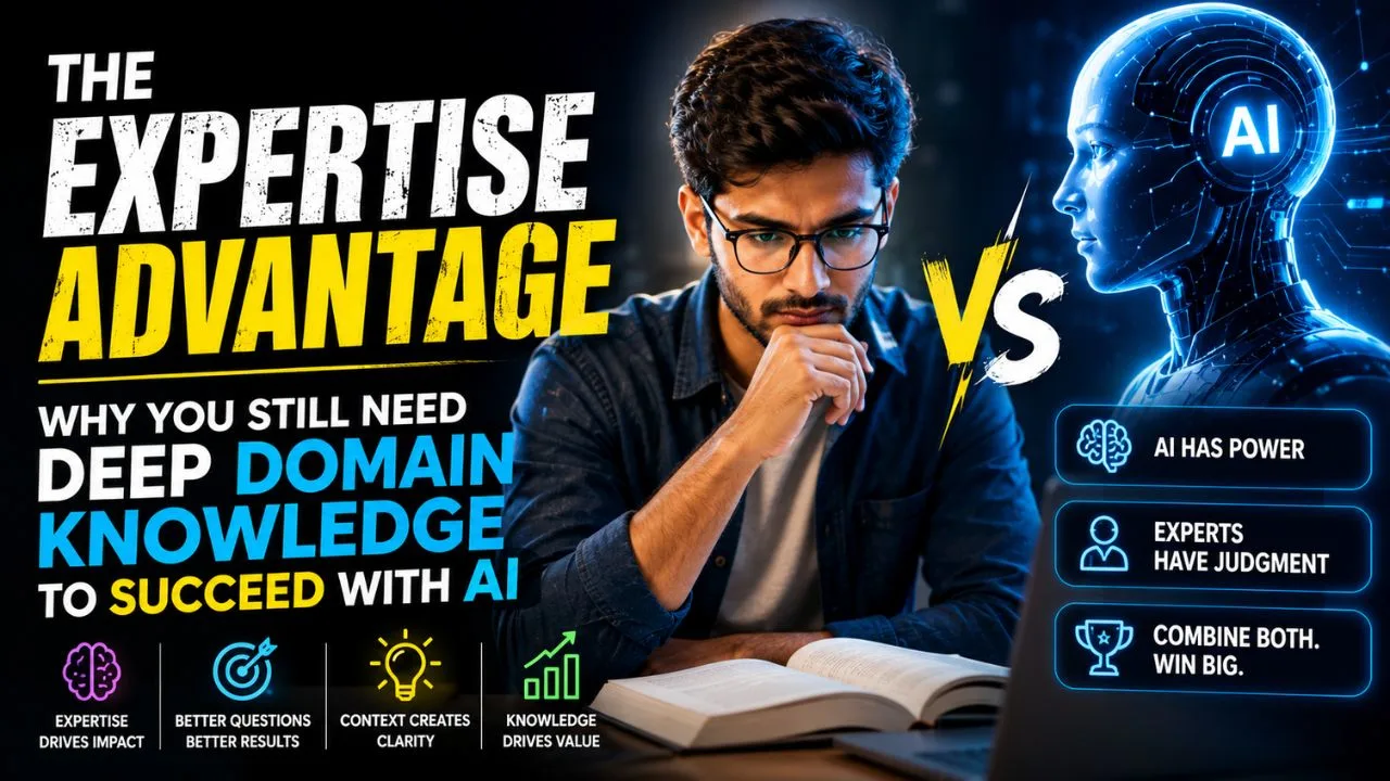 The Expertise Advantage: Why You Still Need Deep Domain Knowledge to Succeed with AI