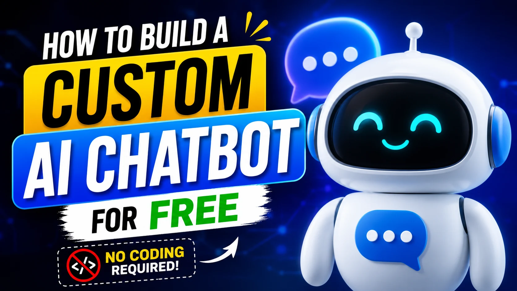 How to Build a Custom AI Chatbot for Free