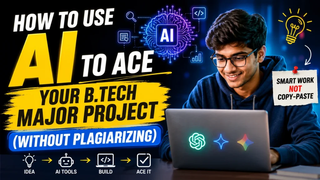 How to Ace Your B.Tech Major Project Using AI