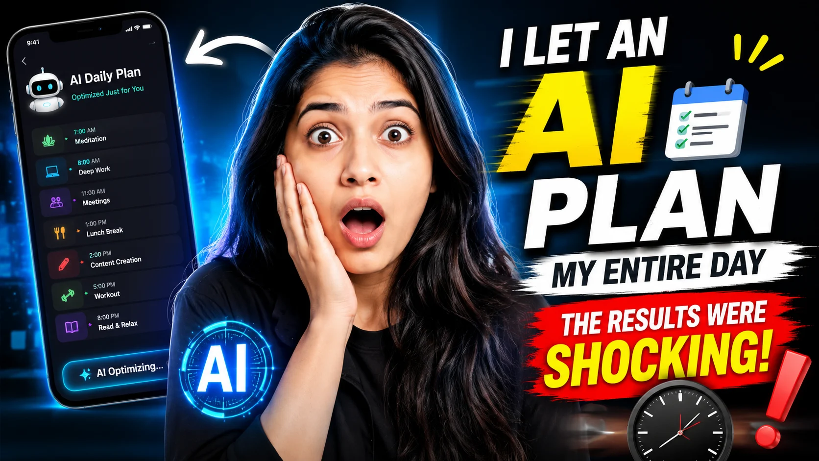 I Let an AI Plan My Entire Day – The Results Were Shocking