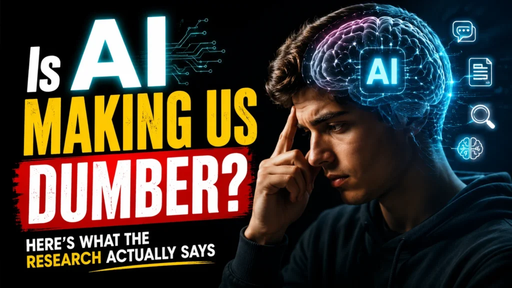 "Is AI Making Us Dumber? Here's What the Research Actually Says"