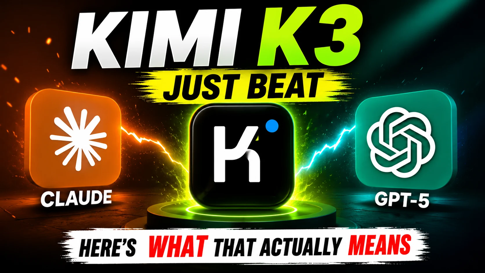 Kimi K3 Just Beat Claude and GPT-5 — Here's What That Actually Means"