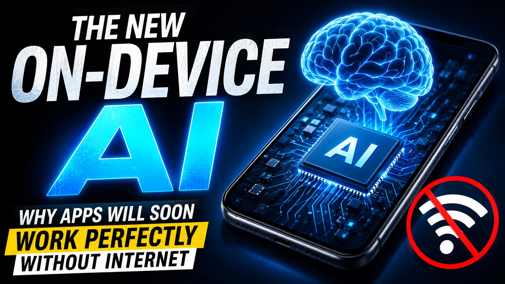 The New On-Device AI: Why Apps Will Soon Work Perfectly Without Internet
