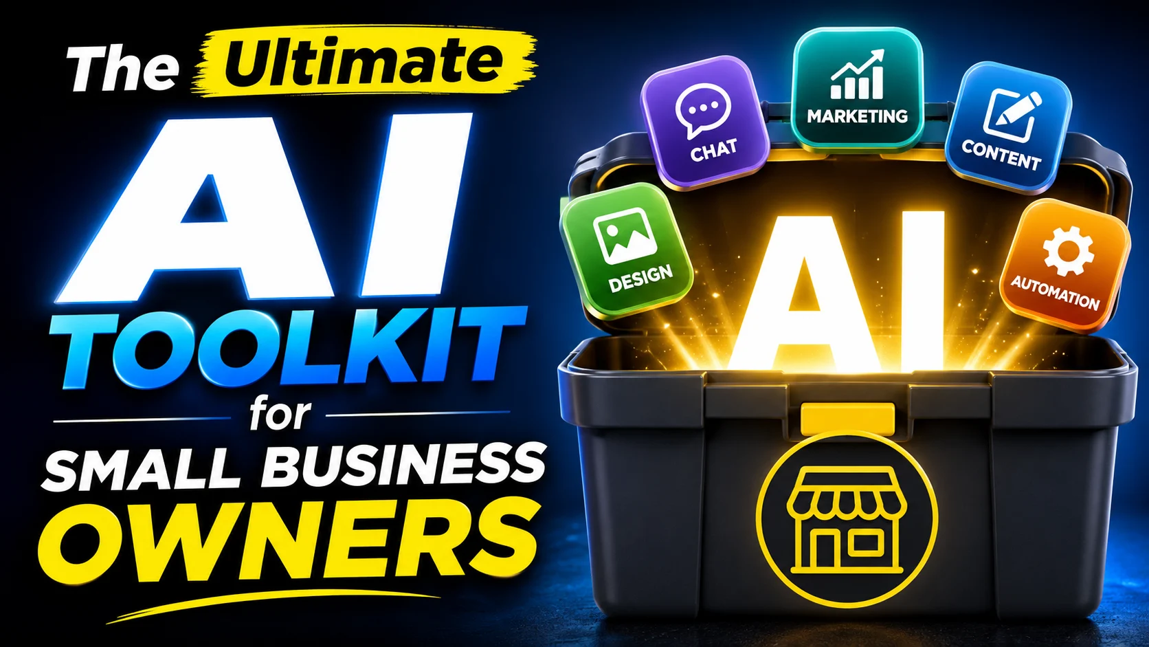 "The Ultimate AI Toolkit for Small Business Owners"