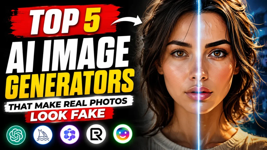Top 5 AI Image Generators That Make Real Photos Look Fake