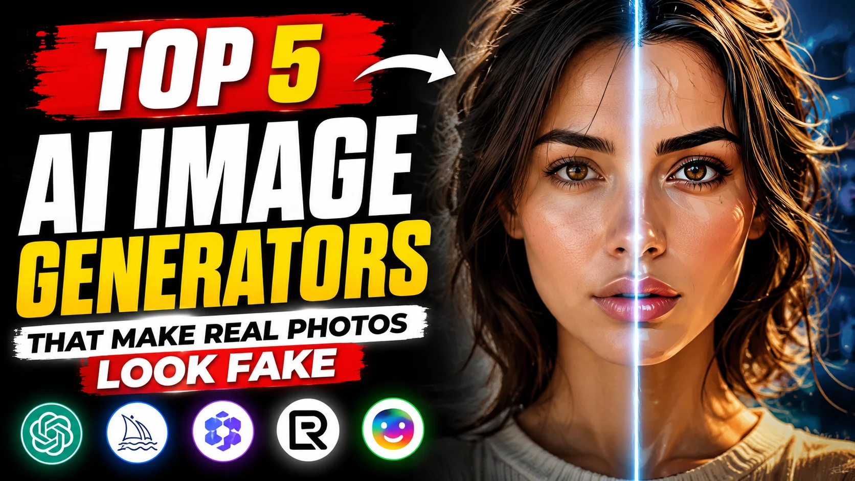 Top 5 AI Image Generators That Make Real Photos Look Fake
