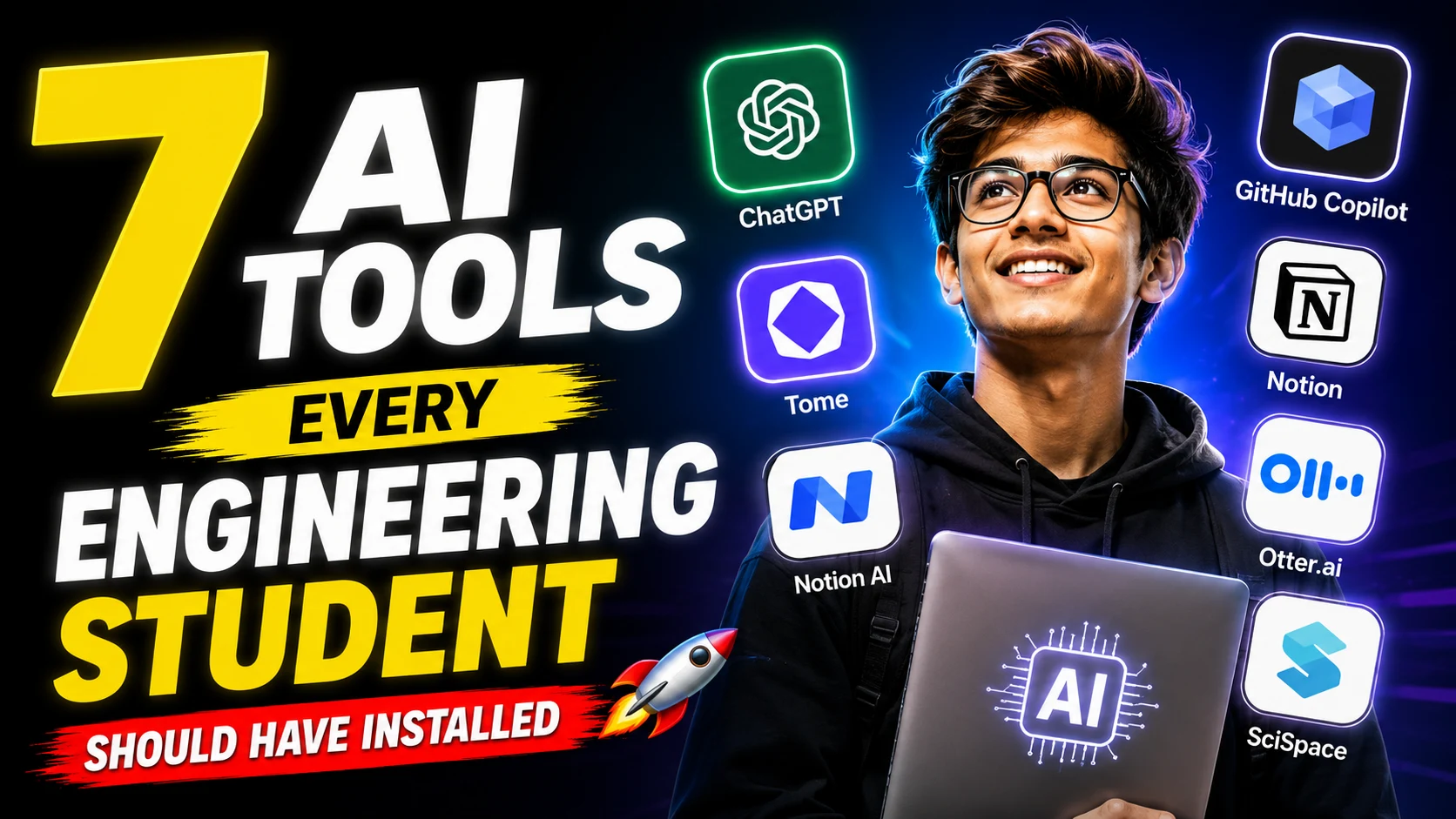 7 AI Tools Every Engineering Student Should Have Installed