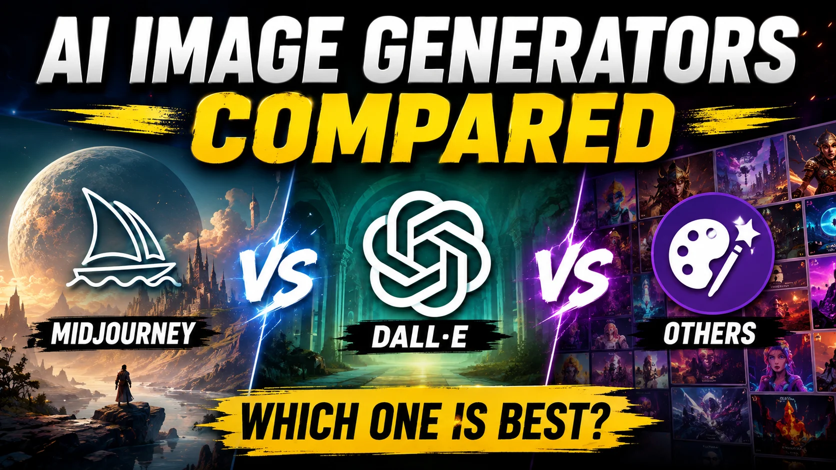 AI Image Generators Compared: Midjourney vs DALL-E vs Others"