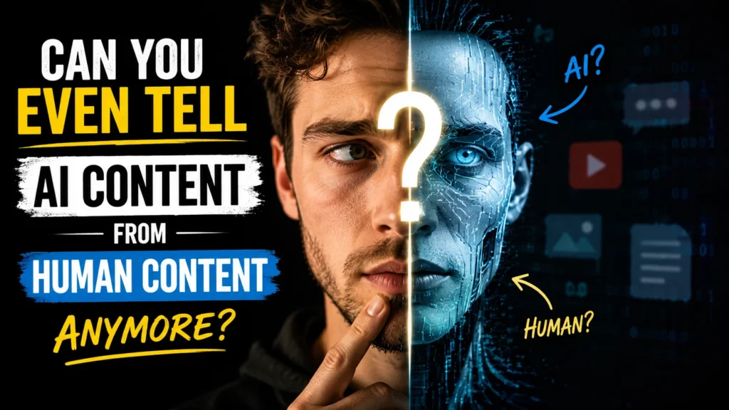 "Can You Even Tell AI Content From Human Content Anymore?"