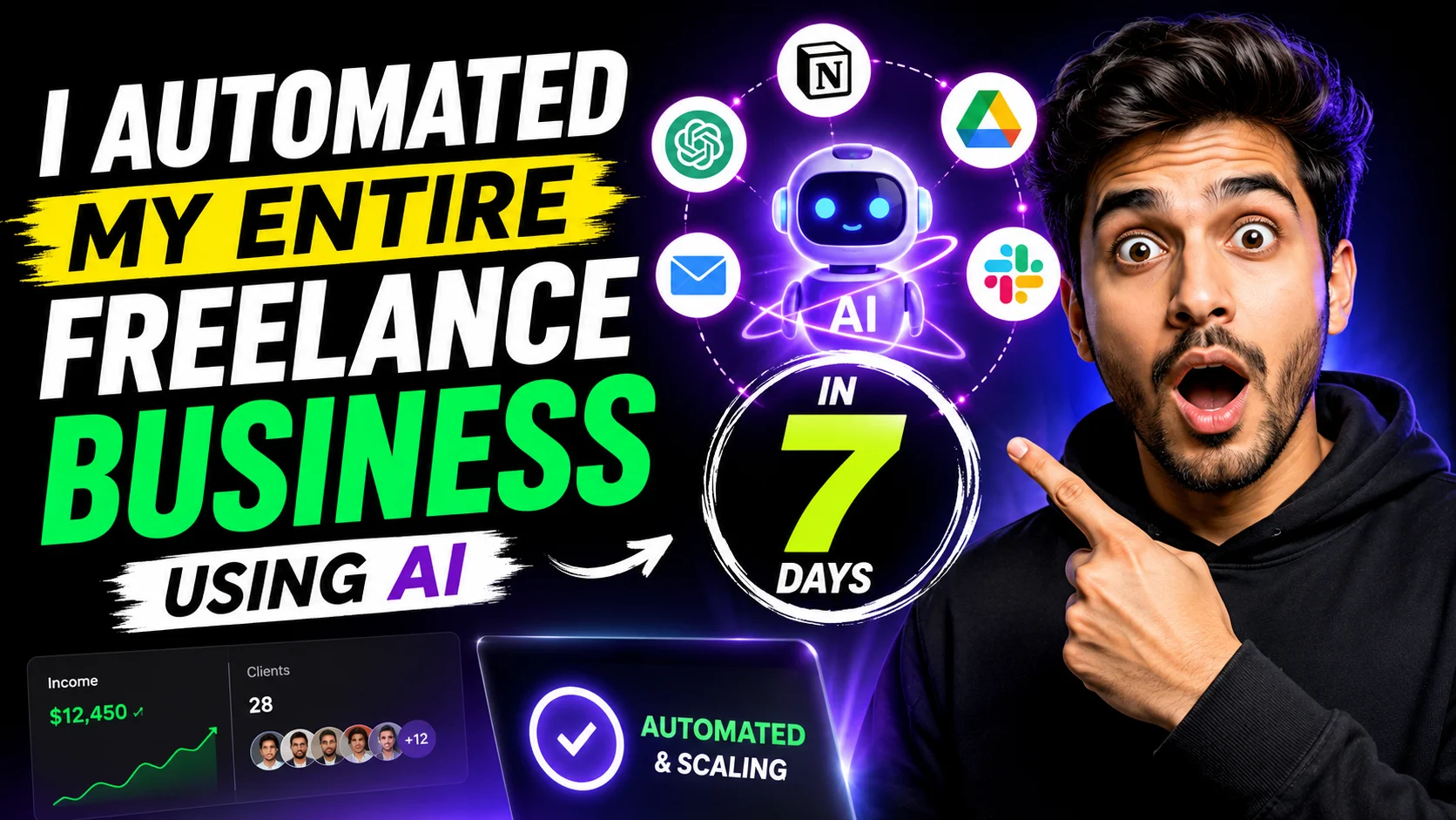 How I Automated My Entire Freelance Business Using AI in 7 Days