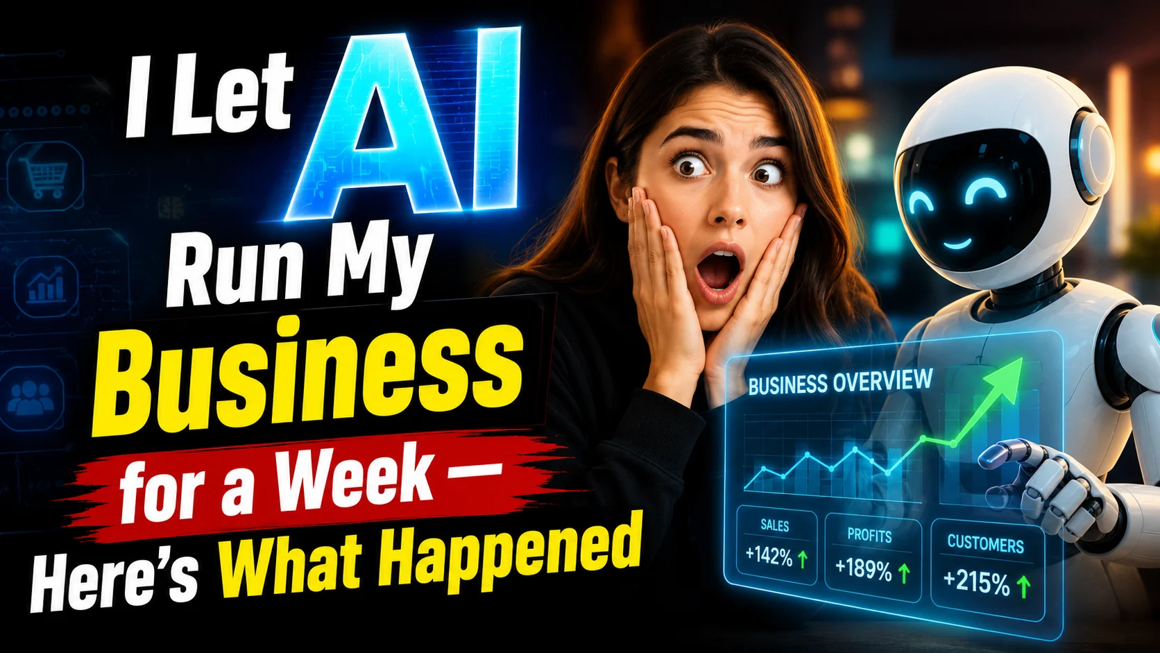 "I Let AI Run My Business for a Week — Here's What Happened"
