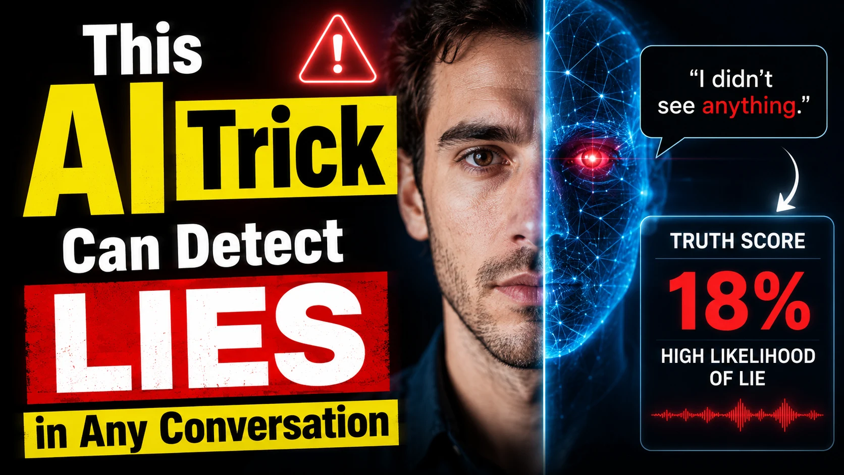 This AI Trick Can Detect Lies in Any Conversation
