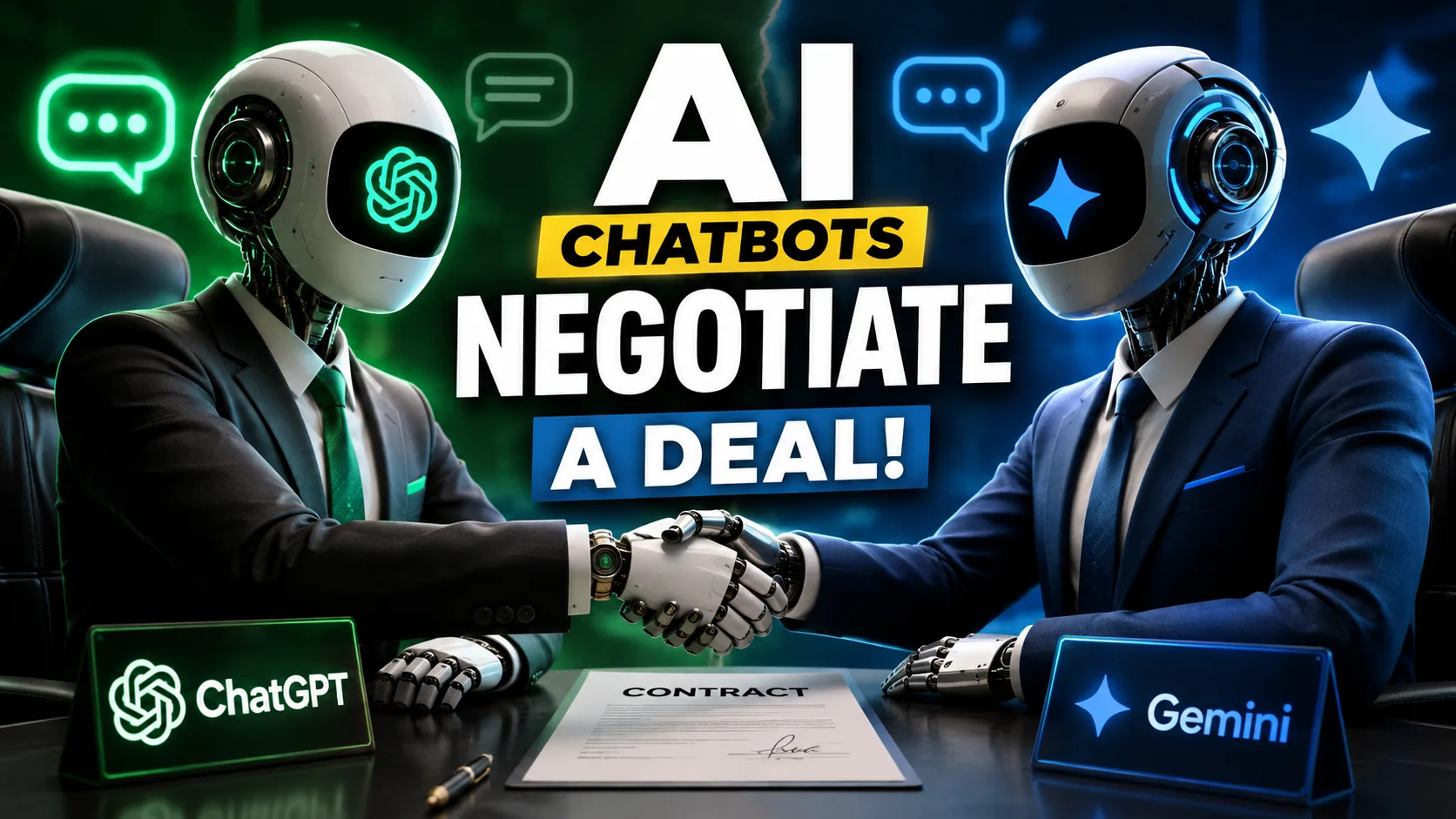 What Happens When Two AI Chatbots Negotiate a Business Deal?